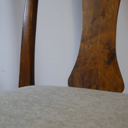 Pair of Queen Anne Dining Chairs